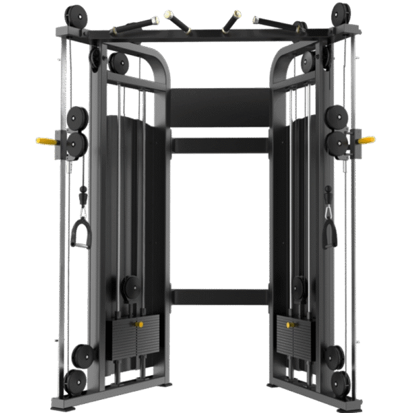 Commercial cross cable machine - Dual pulley machine