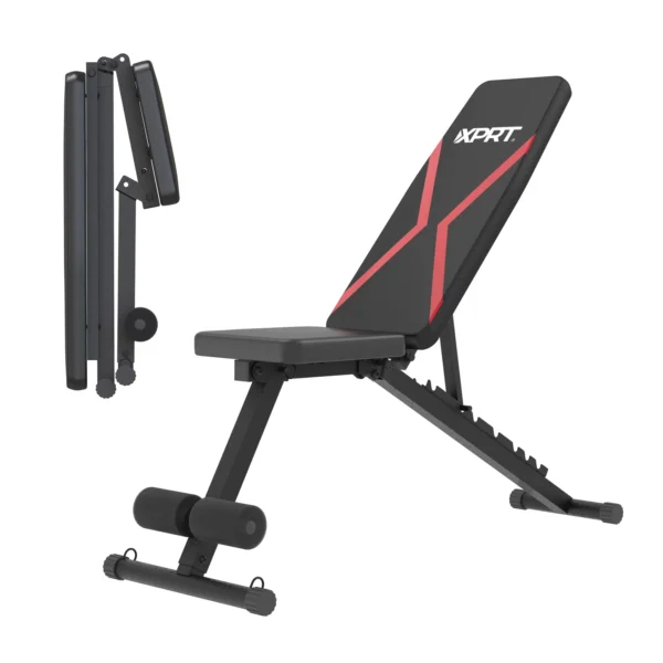 XPRT Foldable & Adjustable Weight Bench